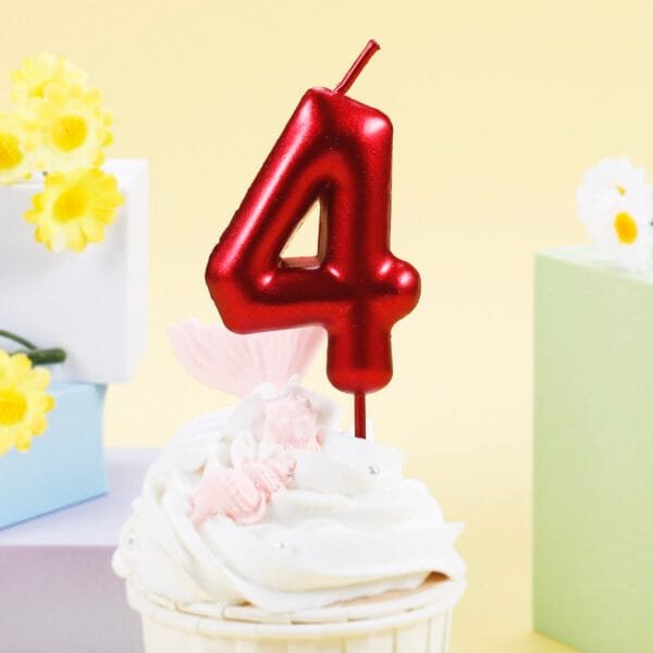 شموع ارقام واعداد